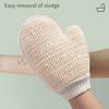 1 шт. Перчатка для нанесения лосьона Двойного действия Аппликатор для лосьона для тела Перчатка Массаж Ванна Душ Уход за кожей Варежка