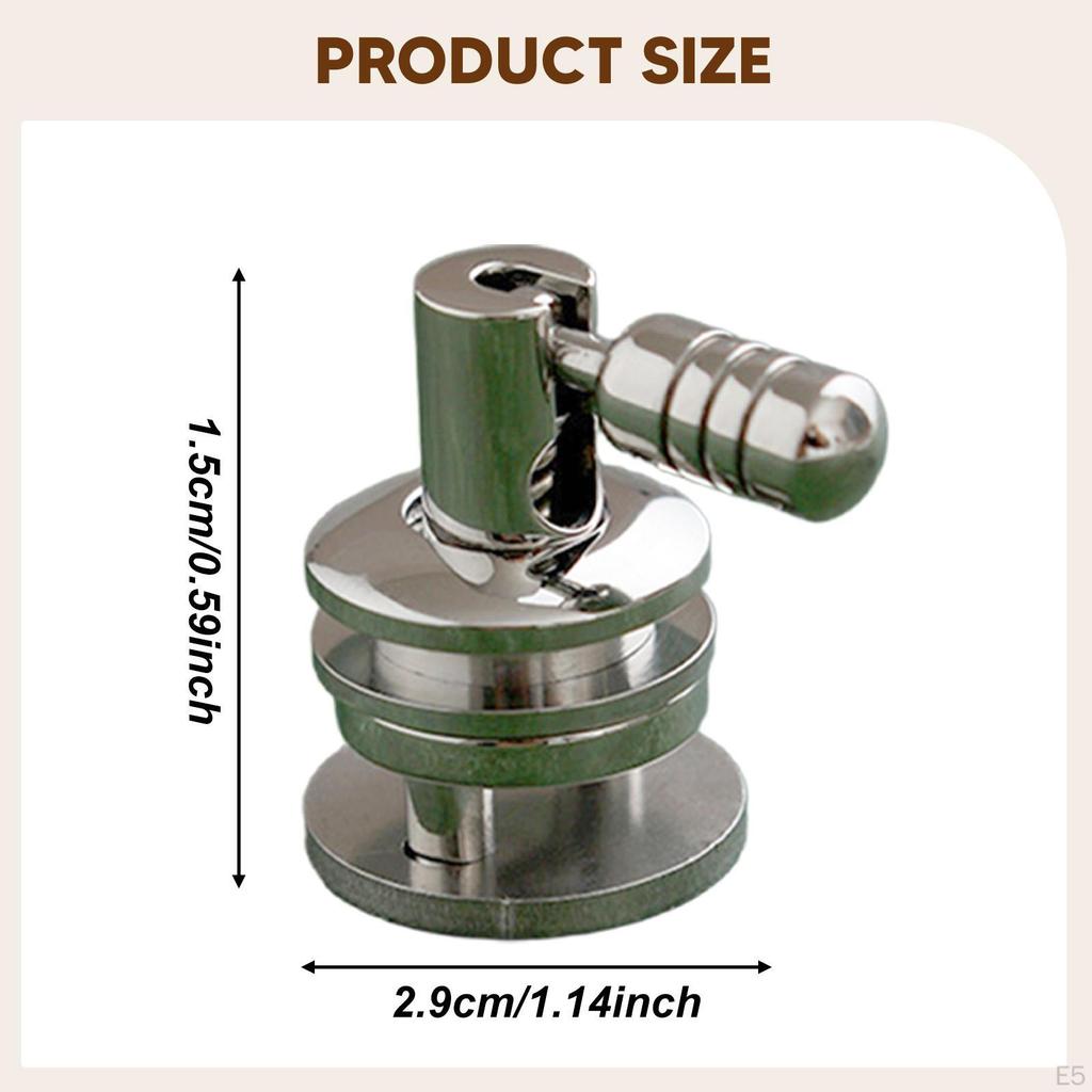 Складной замок-защелка для кошелька Складной Маленький Компактный Легкая установка Фурнитура Металл для