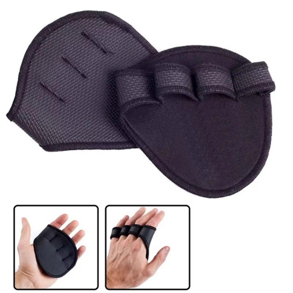 2PCS Lifting Grips Weight Lifting Gloves Hand Protector Gym Workout Gloves Neoprene Grip Pads