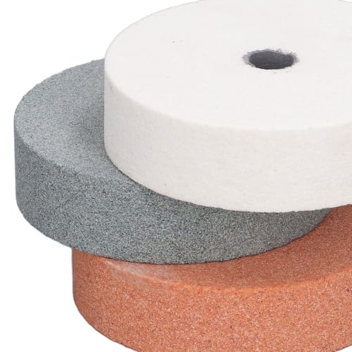 Polishing Wheel, 3-Piece Set, 75mm Diameter, Silicon Carbide Grinding Wheel, 20mm Thick, for Woodworking