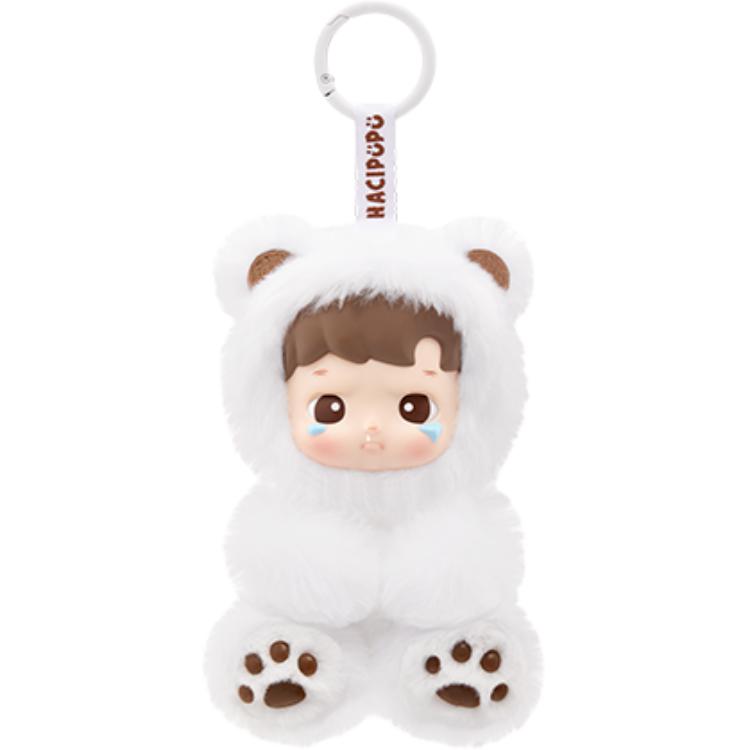 POP MART HACIPUPU Коллекция мармеладных мишек Виниловый плюшевый кулон Мистери-боксы, Один Мистери-бокс