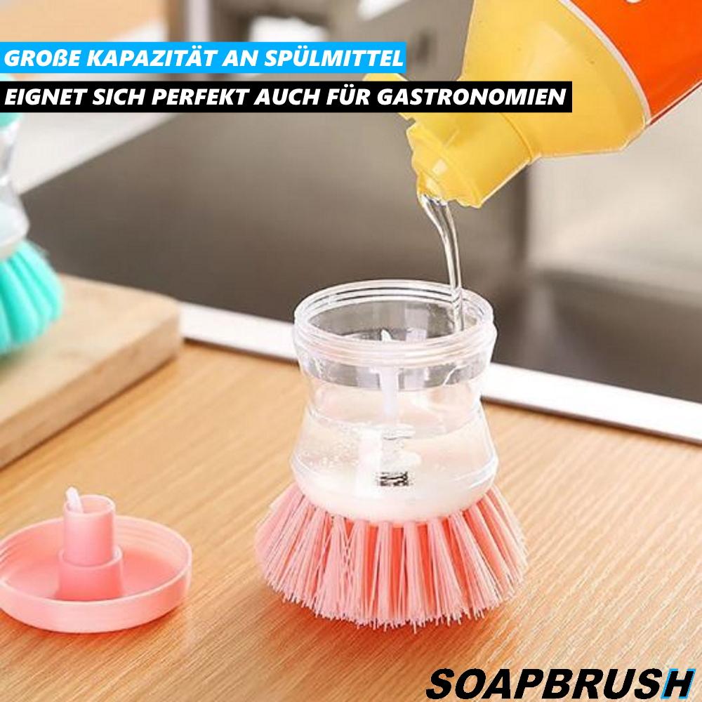 SOAPBRUSH Щетка для мытья посуды с дозатором моющего средства Щетка для мытья посуды Кастрюля [2шт]