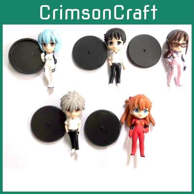 Коллекционные мини-фигурки Евангелион Евы Рей Аянами и Аски Лэнгли для демонстрации