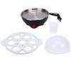 Rapid Egg Cooker 350W 7 Egg Capacity Stainless Steel Smart Boiled Egg Maker Machine for Home Dorm Office