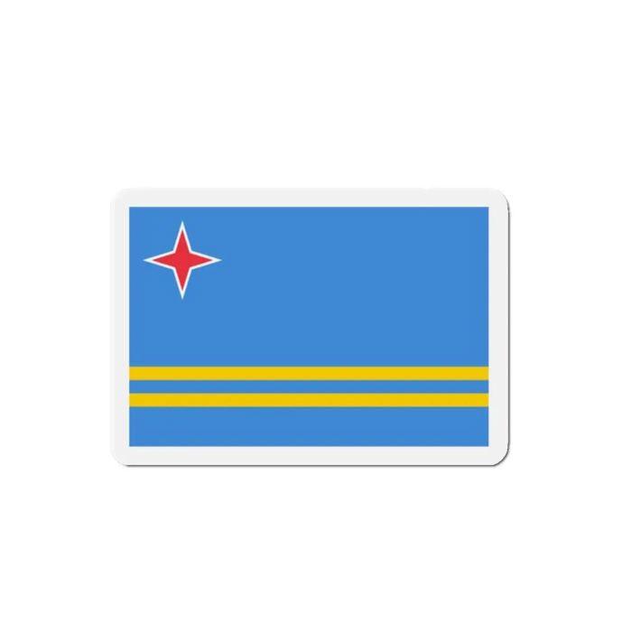 Aimant Drapeau Aruba - Multicolore - 10 Cm - 50 Pièces - Résine Synthétique - Mixte