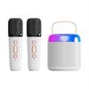 K33 Мини Беспроводной Микрофон 5.0 Синий Зуб Маленький Динамик Открытый Портативный Караоке Микрофон Аудио Универсальный Микрофон Сабвуфер