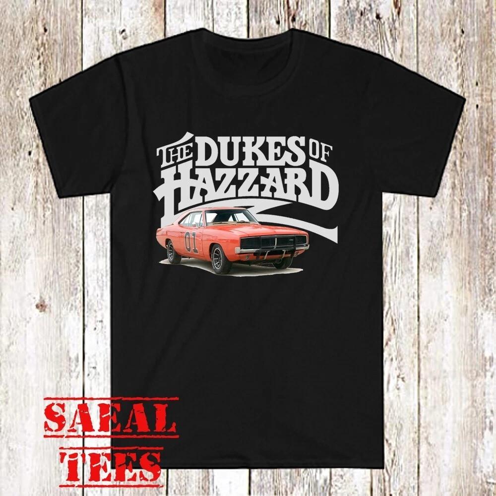 Мужская черная футболка Dukes of Hazard Размеры S-5XL Унисекс футболка