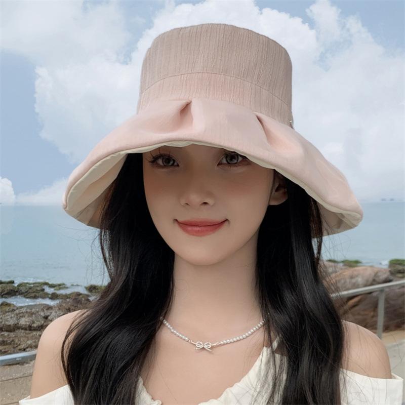 Панама женская весенне-летняя шляпа со шнурком от солнца Летняя японская солнцезащитная шляпа Advanced Sense