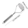 1pc Potato Masher, Heavy-Duty Kitchen Tool