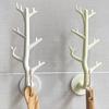 Nordic Japanese Branch Hook Wall Decor Key Holder Organizer Storage Sticky Hooks