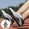 100 Pcs Track Spikes Carbon Steel Track And Cross Country Shoe Spikes with Spike Wrench for Sprinting Sports Running Shoes