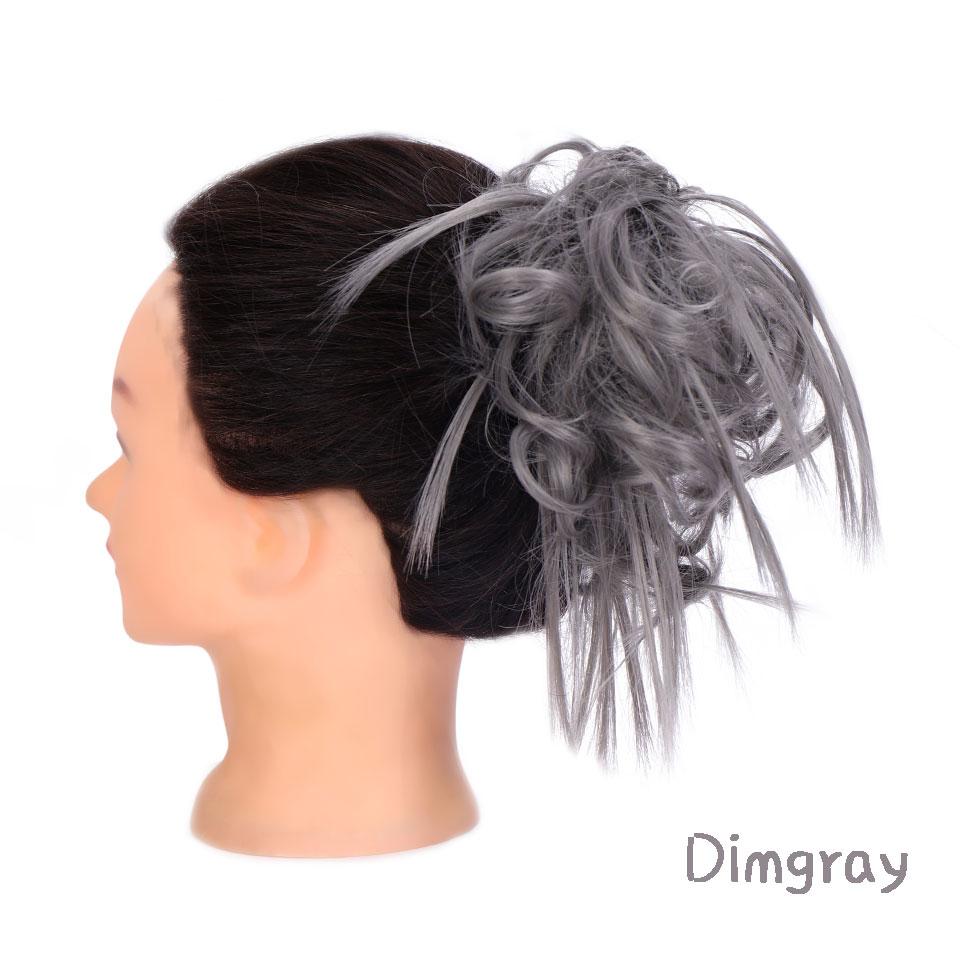 Шиньоны из синтетических волос, грязные резинки для волос, резинка для волос, пучок, прямая прическа, наращивание волос для женщин