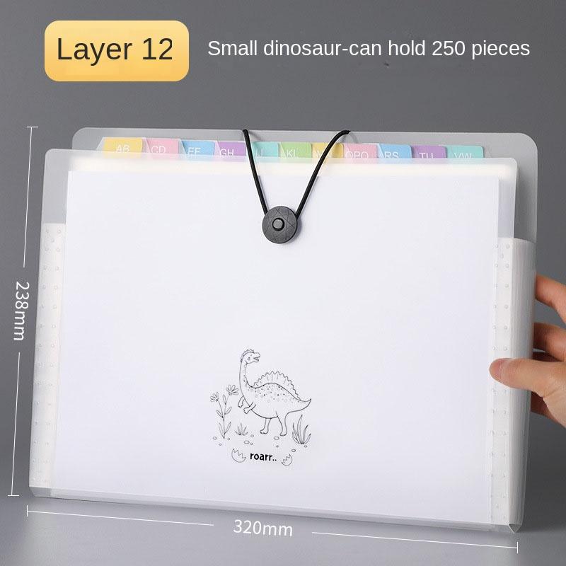 Прозрачная вставная папка-файл А4 сумка для документов многослойный расширяющийся кошелек папка держатель органайзер для школьных канцелярских принадлежностей