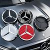 VFO1   4Pcs Car Wheel Center Hub Caps Emblem Covers Decor Accessories For Mercedes Benz AMG GLE GLC W204 W205 W203 W211 W212 W213 W169.