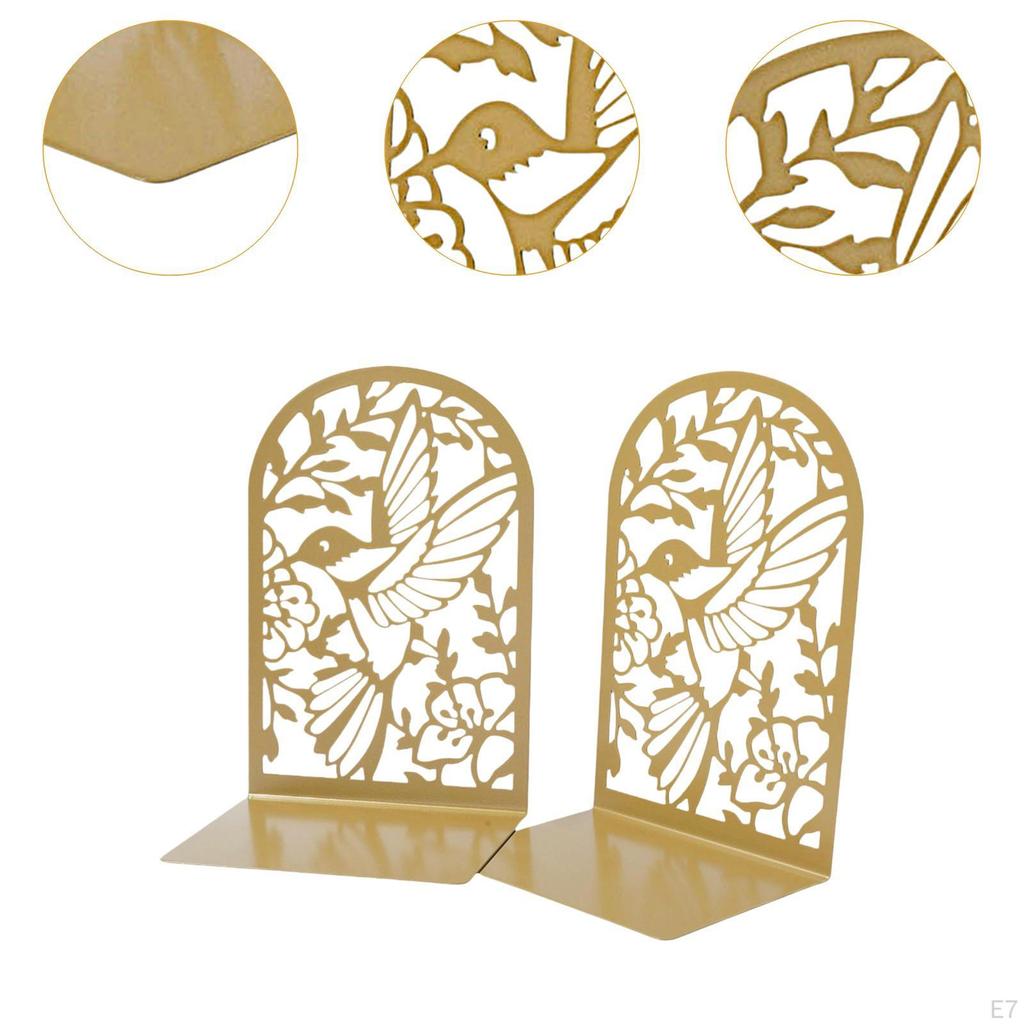 Книжные подставки как декоративная поддержка для книжных полок