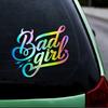 Наклейки Bad Girl и Bumper, креативные и забавные наклейки для фанатов и любителей мультфильмов, высокое качество для автомобилей, грузовиков, мотоциклов и ноутбуков