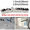 1.5" 38mm/2" 50mm Deck Filler With Key GAS DIESEL FUEL WASTE WATER NO LOGO Marine Boat Hardware Deck Filler Caps Stainless Steel