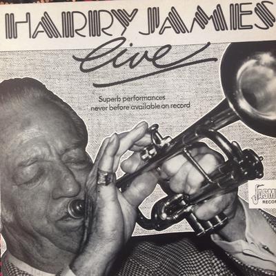 LP Пластинка ГАРРИ ДЖЕЙМС - Гарри Джеймс Живьем JASM2533 Jasmine Records UK Джаз Б/У