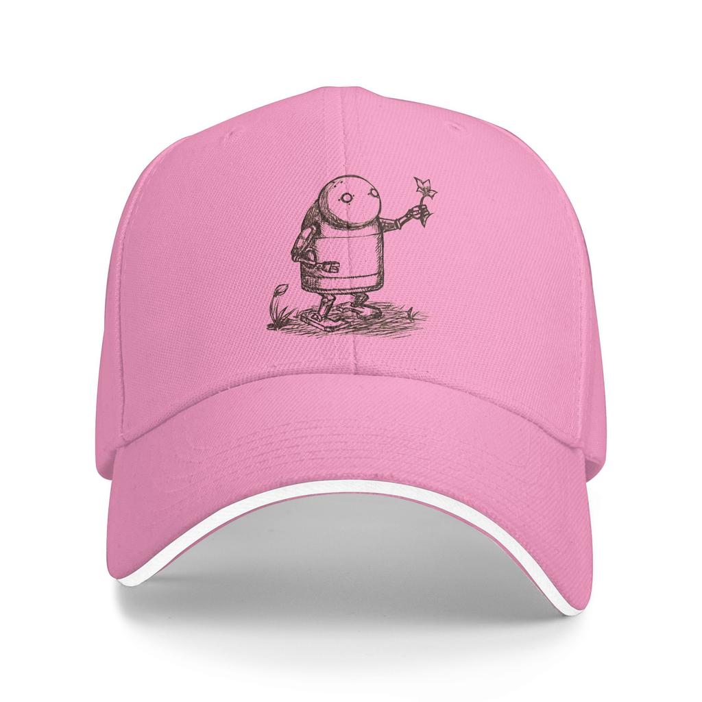 NieRAutomata Robot Baseball Cap  y2k Cool Women Men Hip Hop Hats Breathable Design Outdoor Sports Baseball Caps Gift Idea