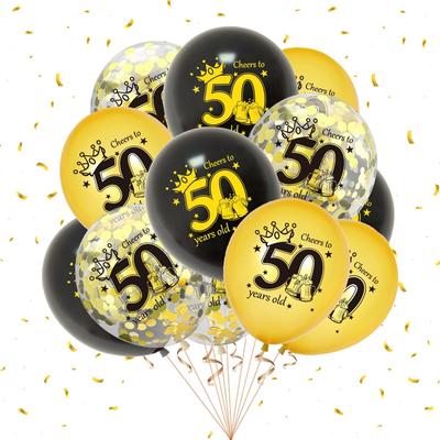 С Днем Рождения 18, 21, 30, 40, 50, 60, латексные шары для взрослых, день рождения, 18, 30, 40, 50, 60, воздушный шар с конфетти, декор на годовщину