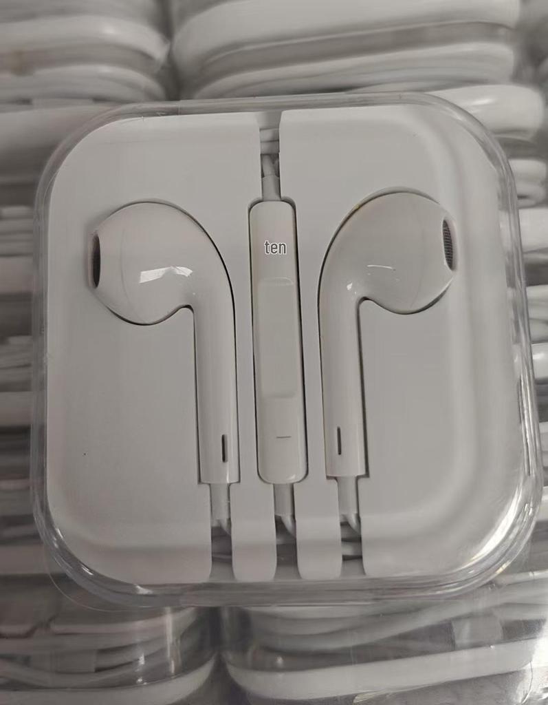 Внутриканальные Bluetooth-наушники с интерфейсом Lightning для Apple 7-14, с функцией всплывающего вызова.