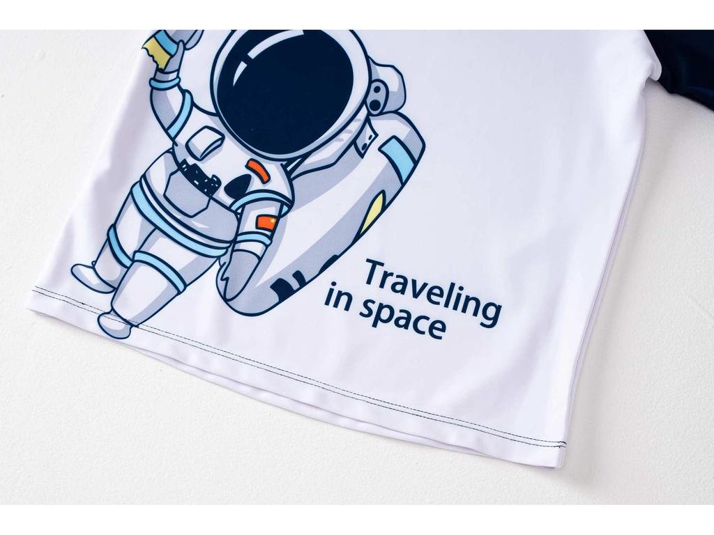 Kids' Quick-Dry Split Swimsuit Set for Boys and Girls