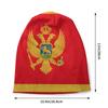 Хиппи флаг Черногории Skullies шапочки женские унисекс зимняя теплая шапка с напуском вязаная шапка для лыж