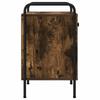 Nightstand 2 Pcs. Smoked Oak 35 x 36.5 x 61 cm