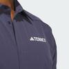 adidas Футболка Aeroready с длинным рукавом, однотонный логотип, быстросохнущая, спортивная, мужская, темно-синяя IP0733