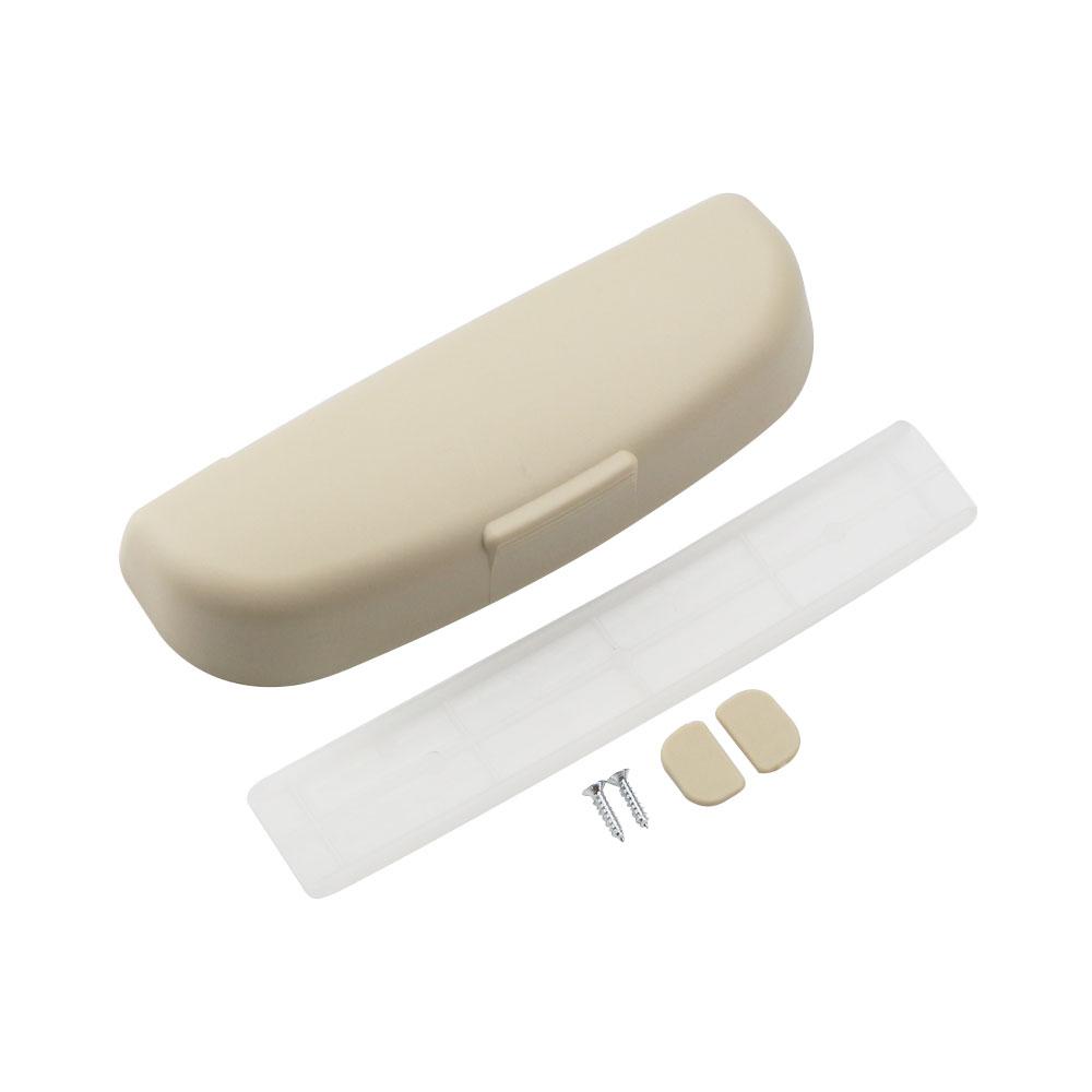 Чехол для автомобильных очков из АБС-пластика, держатель для солнцезащитных очков, чехол для Toyota Corolla Yaris Vios, коробка для хранения очков, органайзер с зажимом