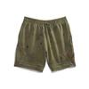 Шорты Cactus Jack от Travis Scott x Air Jordan из стираной замши, цвет Medium Olive, мужские, низ, зеленые, CN3425-222