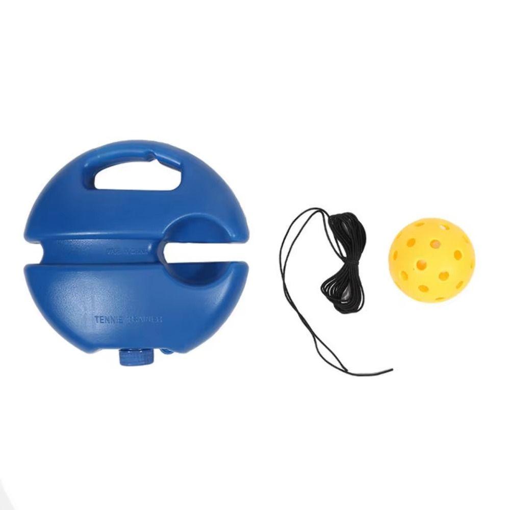 Blue Base Pickleball Trainer Creative Pickleball Training Aids Tennis Trainer  Indoor Sports