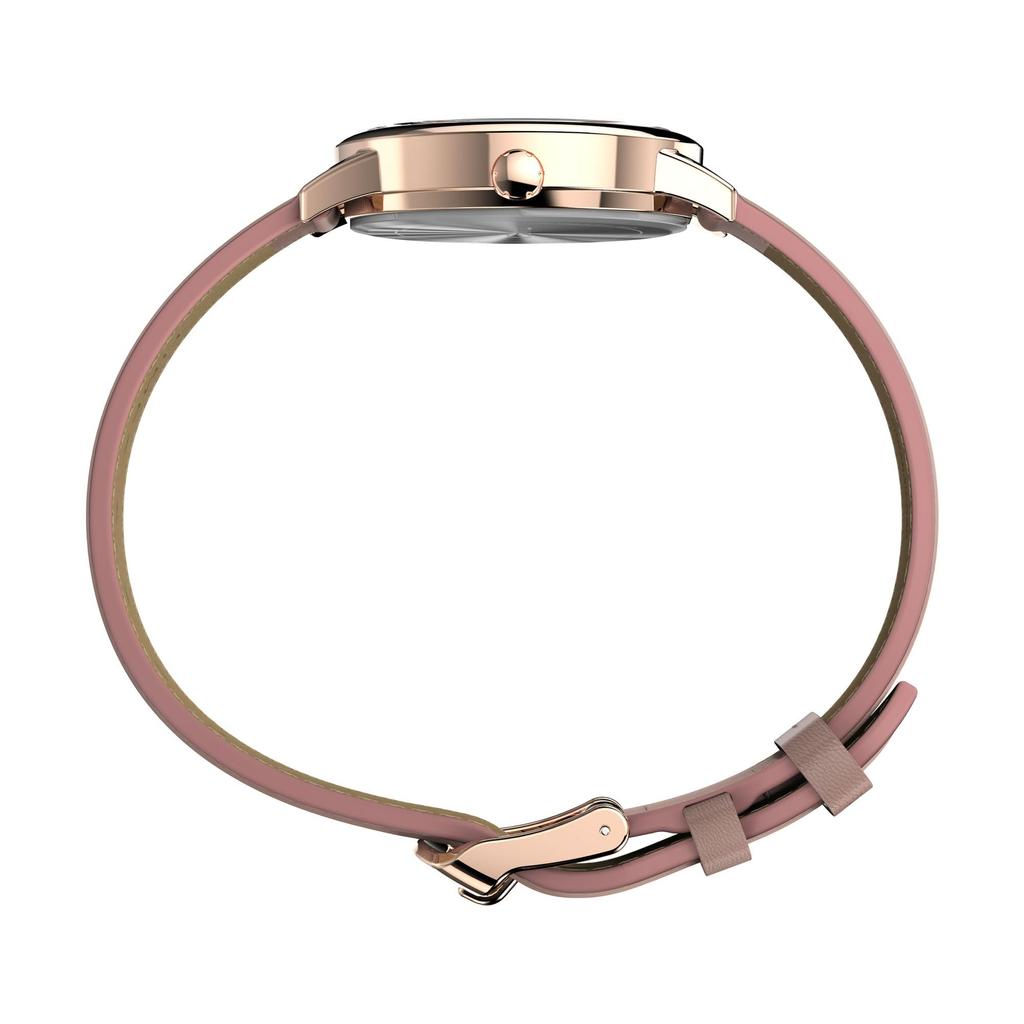 Часы Easy Reader Sustainable White Dial Brass Mineral Glass Quartz Watch Brand TW2W32300 Pink [TIMEX] Женские [Товар]