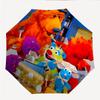 Bear in the Blue House Fashionable Automatic Opening/Closing Folding Umbrella. Portable and Foldable, Ideal for Gift, Travel, and Daily Use.