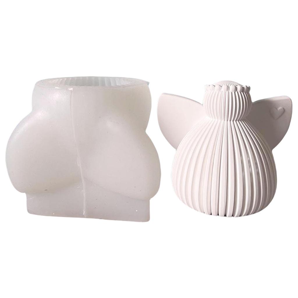 Angel Wing Silicone Molds for Handmade Candle Soap Home Decoration Multipurpose Silicones Moulds for Epoxy Resin Craft