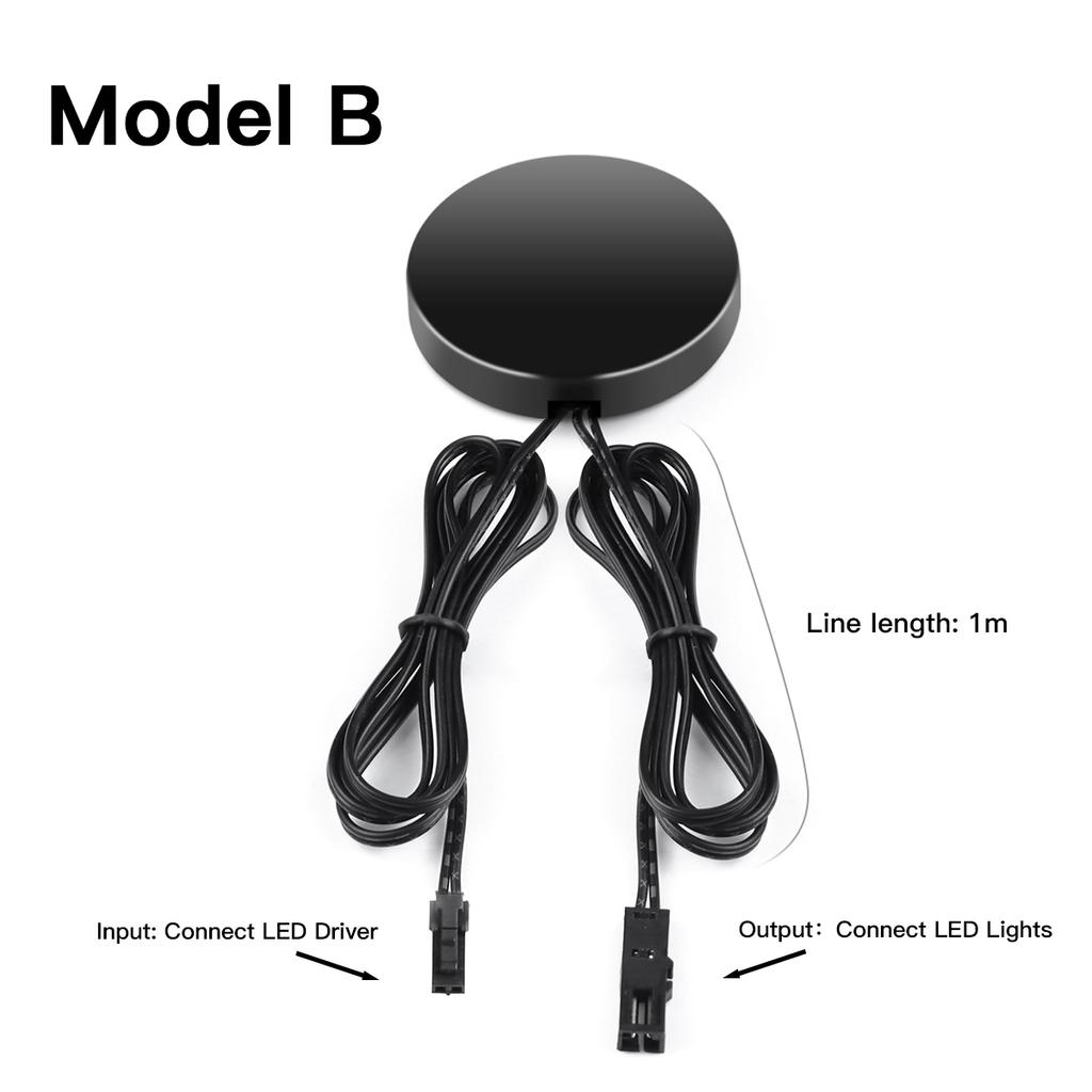 Проникающая деревянная панель 25 мм, беспроводной сенсорный датчик, светодиодный выключатель света, управление 12 В-24 В, 60 Вт, ручное управление, сенсорный диммер с регулируемой яркостью