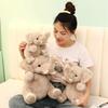 25-55cm Soft Grey Elephant Plush Big Elephant Toys Stuffed Animals Plush Toys Baby Appease Pillow Toys Cute Kids Toy Gifts