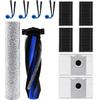 Аксессуары, используемые для роботов-пылесосов ECOVACS T90 PRO Omni, T90 Omni, X12 PRO Omni: Основная щетка, Щетка для мытья полов, Боковая щетка, Фильтр, Мешок для пыли