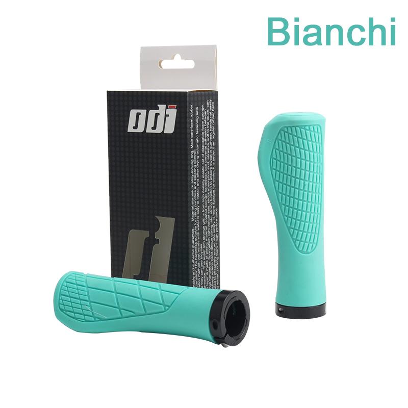 ODI MTB Bicycle Grips Shockproof Bike Handlebar Cover Anti-Slip Lockable Grips Ergonomic Cycling Rubber Ball Handle Grips