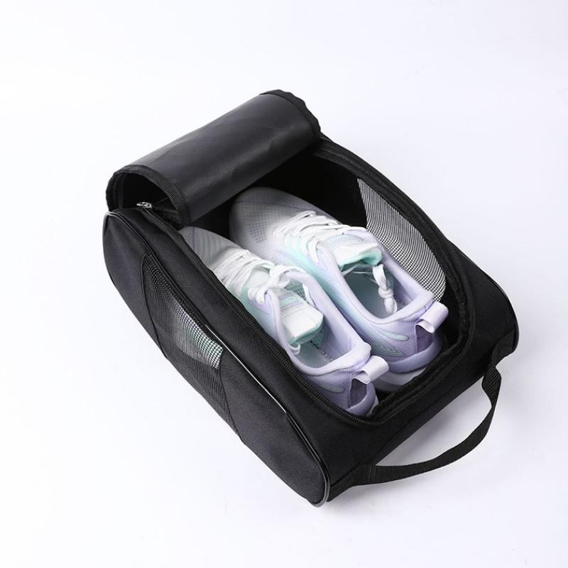 Портативная сумка для обуви для гольфа из ткани Оксфорд, дышащая, легкая