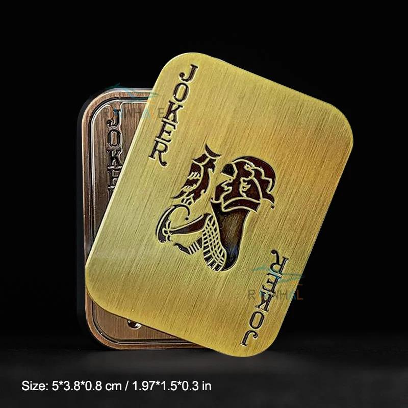 Металлический фиджет-слайдер, антистресс-игрушки для взрослых, EDC спиннер для пальцев, покер, игрушка для снятия тревоги, портативный поп-магнитный слайдер