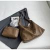 Korean version niche retro soft leather lazy style underarm bag women's new trendy high-end large-capacity shoulder bag
