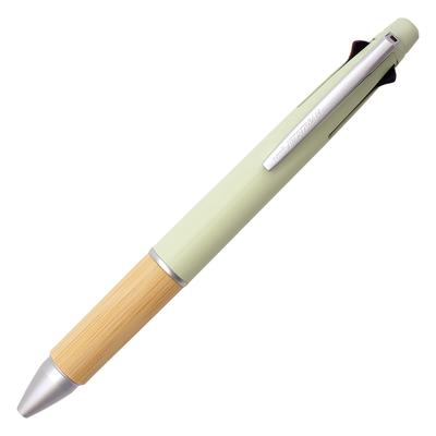 Ручка ограниченной серии Jetstream BAMBOO MSXE Многофункциональная 4&1 0,5 мм [Зеленый цитрус]