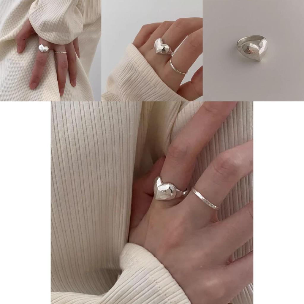 Элегантное регулируемое кольцо «Открытое сердце» для женщин с уникальным современным дизайном и высококлассным ощущением