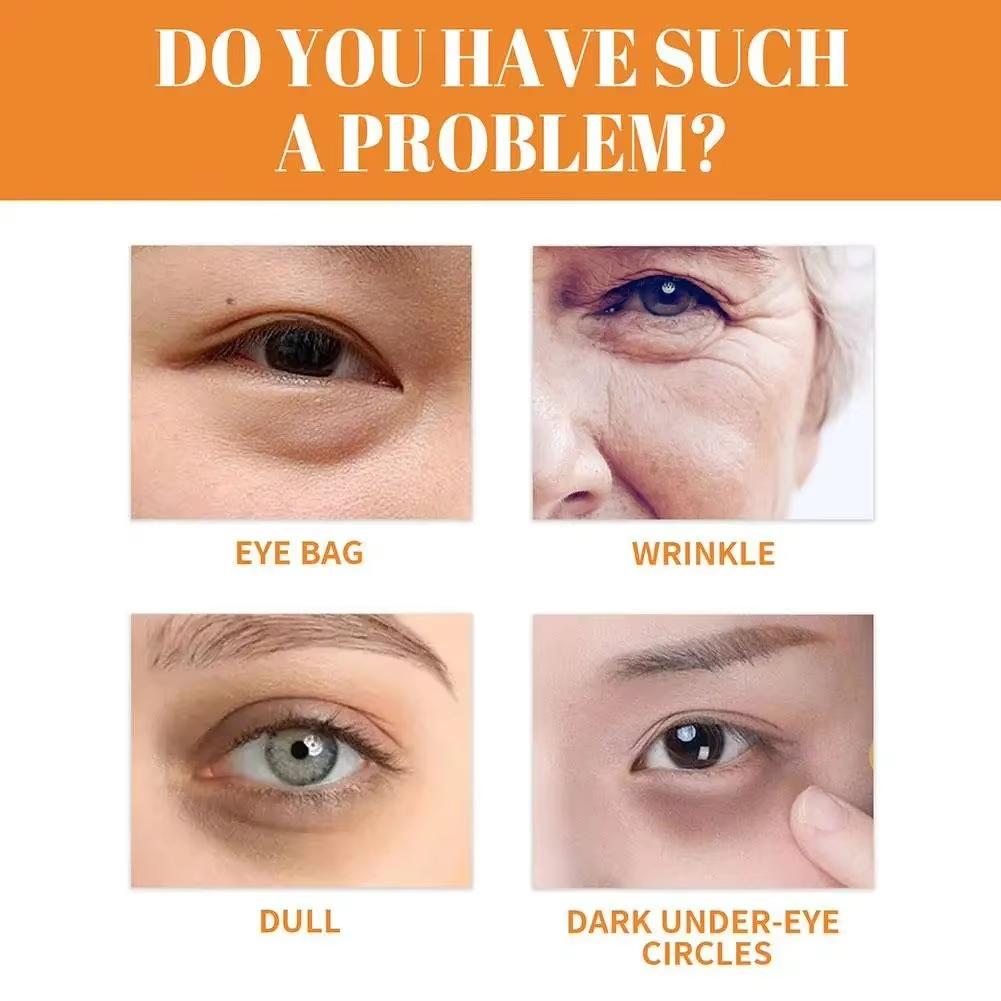 Коллагеновая водорастворимая маска для глаз, удаляющая мешки, темные круги, против морщин, укрепляющие патчи, подтягивающие патчи для ухода за кожей, 10 шт./коробка