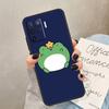 Милый Забавный Чехол-Лягушка Для Oppo A57 A17 A77 A18 A38 A58 A78 A98 A74 A54 A94 A80 A60 A40 A96 A76 A16 A15 A5 Pro