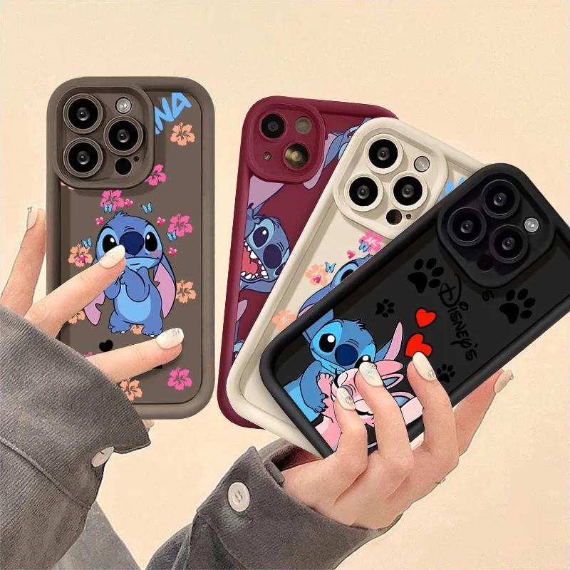 Чехол для телефона Stitch Angel с сердцем для Infinix GT 30 20 10 Pro Tecno Camon 40 30 20 Pro Spark 20 10 Pro 30C 20C Pova 6 7