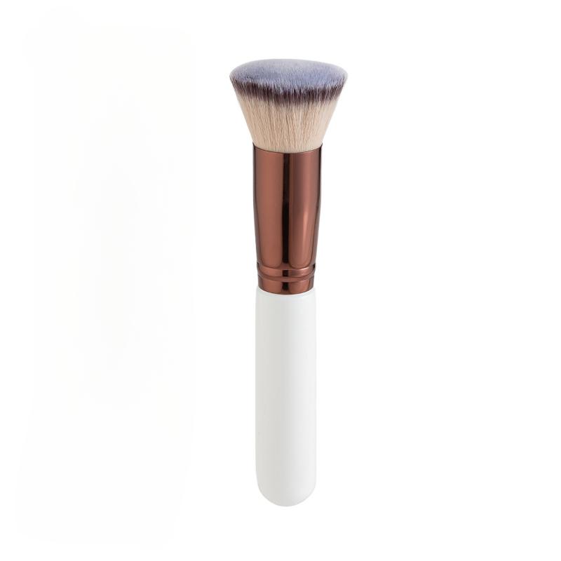 Flat-Head Foundation Brush,For Liquid Foundation,BB Cream.Ideal For Beginners And Professionals.Portable Travel Makeup Brush