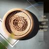 Новинка 0.3 Высококачественный курильница для благовоний из сандала и бамбука с дизайном благоприятного облака