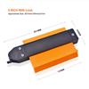 Contour Gauge Duplicator with Lock Widen Shape Duplication Tool 5” Outline Measuring Ruler for Corners, Woodworking Templates, Tiles, Moulding